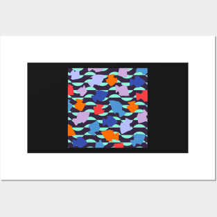 Colorful fish Posters and Art